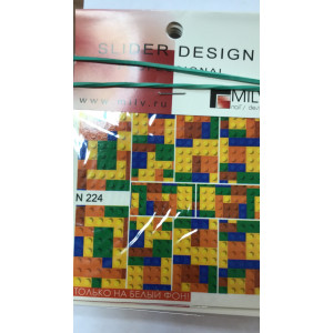 Слайдер-дизайн для ногтей, Milv, N 224