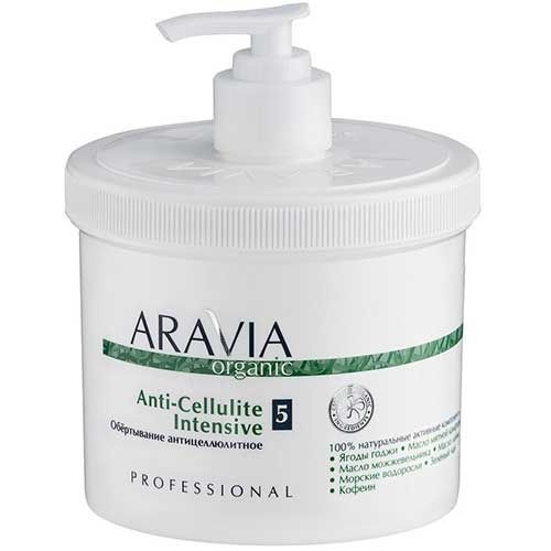 Обертывание антицеллюлитное, гель. Anti-Cellulite Intensive, 550 мл. Aravia Professional.