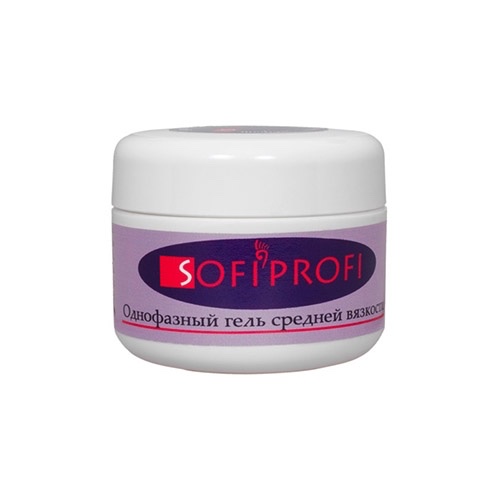 Однофазный гель, прозрачный, 15 гр. Sofiprofi. (8702)