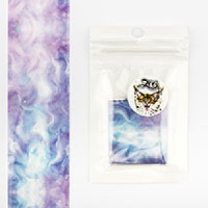 Фольга переводная, Zoo Nail Art, 4*50см, Космос, №1489