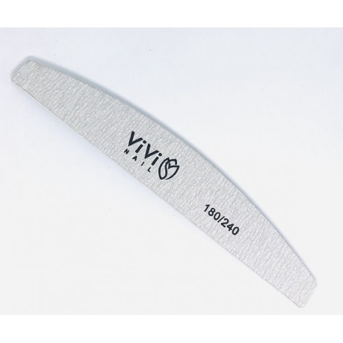 ViVi Пилка Лодка для натуральных ногтей, #180/240, высокое качество 18 см. ViVi. ViVi Пилка Лодка для натуральных ногтей, #180/240, высокое качество 18 см. ViVi.