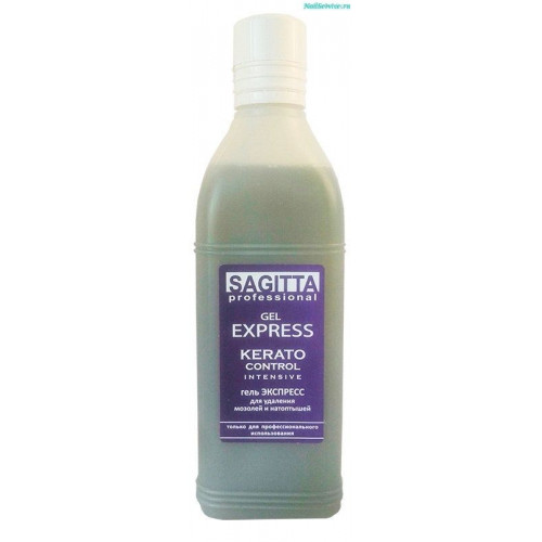 Гель для удаления мозолей и натоптышей, 500 мл. GEL EXPRESS KERATO Control INTENSIVE. SAGITTA.