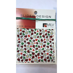 Слайдер-дизайн для ногтей, Milv, S 175