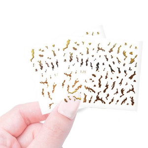 Наклейки профессиональные, Cosmake, №503, золото