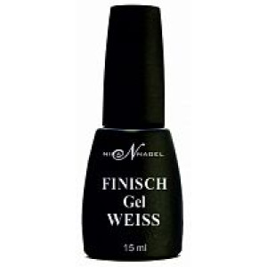 Гель белый, для френча, Nika Nagel Gel Finisch-French WEISS, флакон с кистью, 15мл Гель белый, для френча, Nika Nagel Gel Finisch-French WEISS, флакон с кистью, 15мл