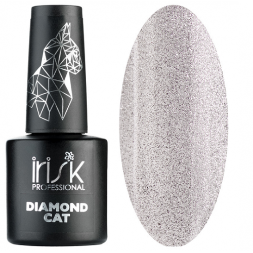 IRISK Гель-лак магнитный кошачий глаз Diamond Cat, 10 мл. Irisk Professional.