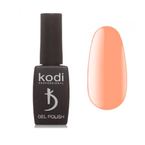 Гель-лак для ногтей, Kodi Professional, BRIGHT, №100BR, неоновый светло-оранжевый, 8мл