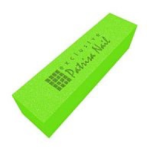 Шлифовочный блок неоновый салатовый, Patrisa Nail, 180/240