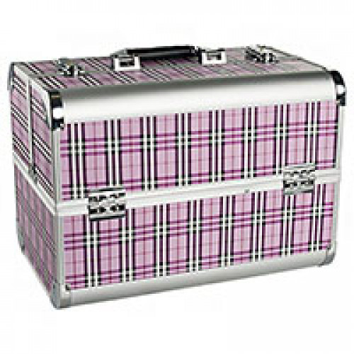 Саквояж профессиональный 12 Burberry Lilac, Optimal, 27х37х25 см. Irisk Professional.