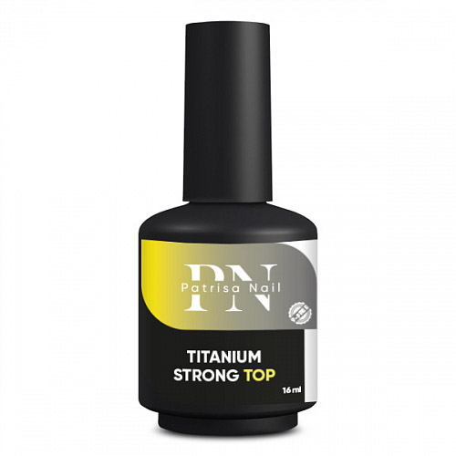 PN Финишное (топ, завершающее) титановое покрытие Titanium Strong Тоp, 16 мл. Patrisa Nail. 4772