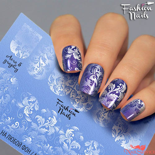 Слайдер-дизайн Aerography 5. Fashion Nails.