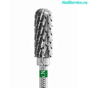 Фреза твердосплавная, нарезка крупная крестообразная, швейцарская сталь, Кристалл, 41550