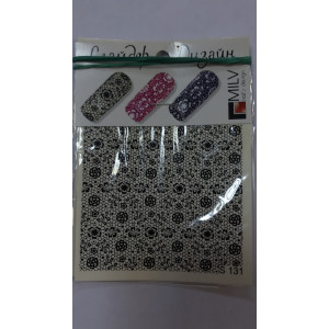 Слайдер-дизайн для ногтей, Milv, S 131