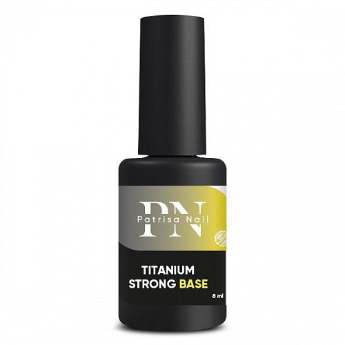 PN Базовое титановое покрытие Titanium Strong Base, 8 мл. Patrisa Nail. 4734