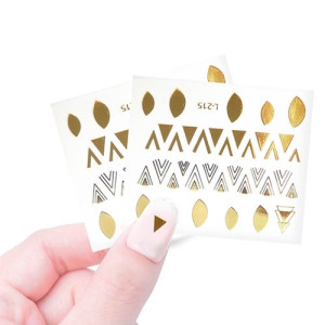 Наклейки профессиональные, Cosmake, №510, золото