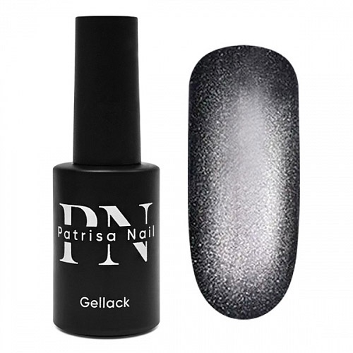 Магнитный гель-лак Magic Cat Silver, 8мл. Patrisa Nail.