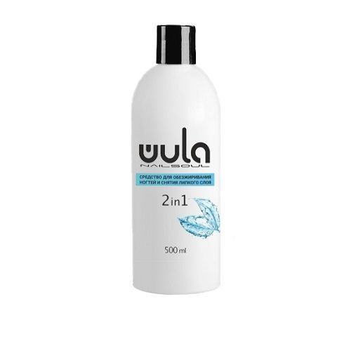 Жидкость для обезжиривания ногтей и снятия липкого слоя, 500 мл. WULA NAILSOUL.