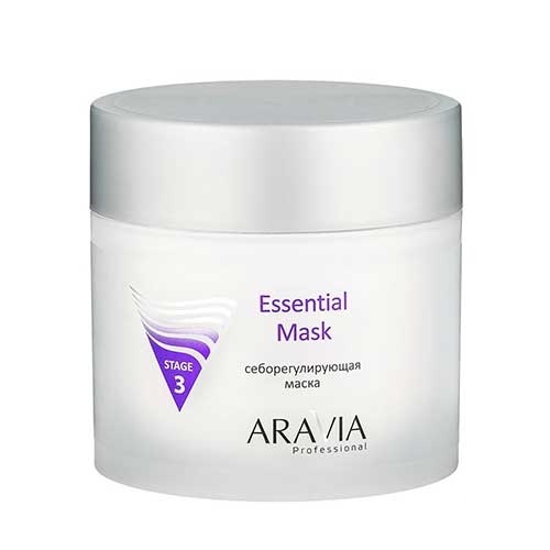 Маска себорегулирующая Essential Mask, 300 мл. Aravia Professional.   3126