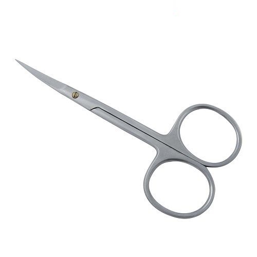 Ножницы маникюрные для ногтей. Модель SN 014. Матовые. Длина 10 см. Изогнутые. YOKO.