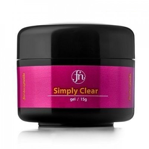 Гель прозрачный, "Simply Clear", 15 мл. FANTASY NAILS (0804)