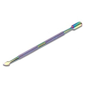 Шабер для маникюра №1, в блистере. Рабочие части: пушер/топорик. Длина: 13 см. Fashion. Nail Service.