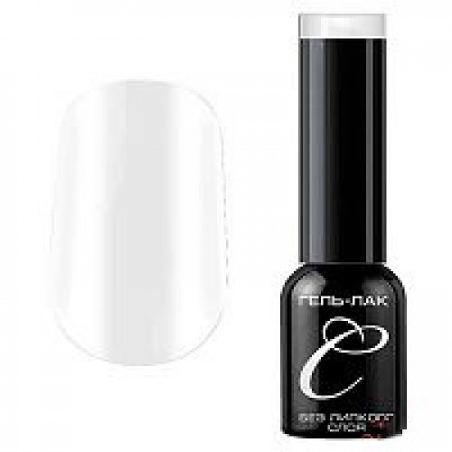 Гель-лак однофазный №01, без липкого слоя, белый, 6 мл. Cosmake.