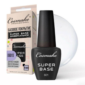 Универсальное базовое покрытие, №601, Super Base, 16 мл. Cosmake.