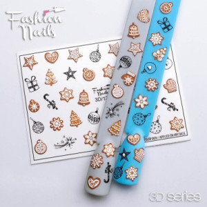 3D Слайдер-дизайн, 3D 137. Fashion Nails