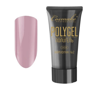 Полигель (акрилатик) №03, телесно-розовый, 30 гр. Cosmake..