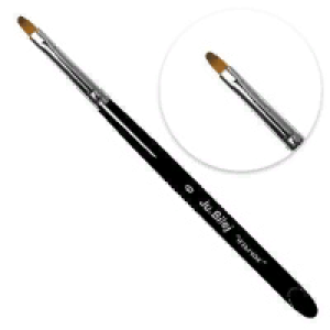 Кисть язычок, Roubloff, синтетика, под колонок, от Юлии Билей, 3373, №6