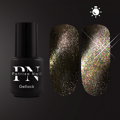 Светоотражающий гель-лак Wild Night Flash Magnetic, 3,5 мл. Patrisa Nail.