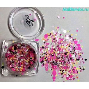 Камифубуки для дизайна ногтей, Nail Service, №20, в баночке