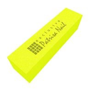 Шлифовочный блок неоновый желтый 180/240. PATRISA NAIL (2)