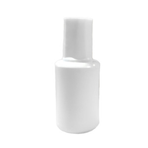 Флакон пустой, Nail Service, пластик, белый, 20мл