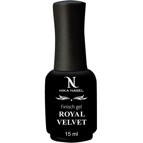 Финиш для гель-лака матовый ROYAL VELVET(королевский), 15 мл. NIKA NAGEL.