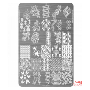 Пластина для стемпинга, Nika Nagel, №08