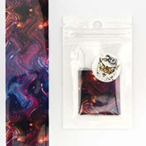 Фольга переводная, Zoo Nail Art, 4*50см, Космос, №1496