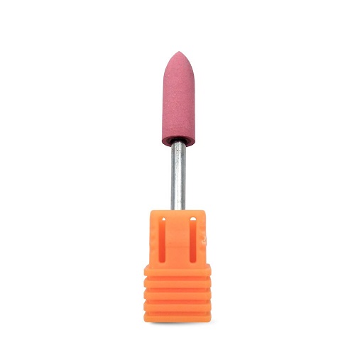 Полир силиконовый для маникюра, 5х16 мм. Абразивность: #320, мелкая, розовый. Nail Service.