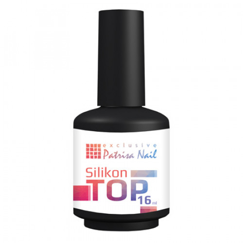 Топовое (завершающее), силиконовое покрытие без липкого слоя. 16 мл. Silikon Top. PATRISA NAIL. (0301)