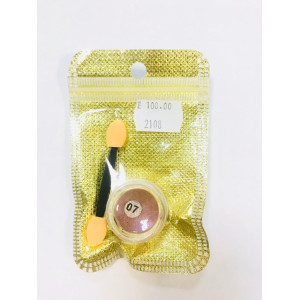 Зеркальная втирка с аппликатором, NailService, №7, 1гр