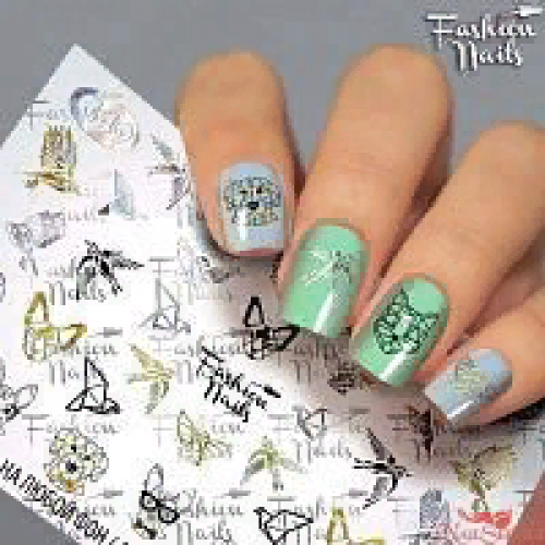 Слайдер-дизайн Galaxy 49. Fashion Nails.