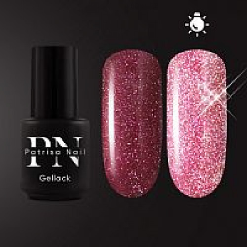 PN Светоотражающий гель-лак Berry Flash Ягодная вуаль, 3,5 мл. Patrisa Nail.