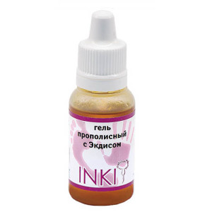 Гель прополисный c Экдисом, Inki, 15мл