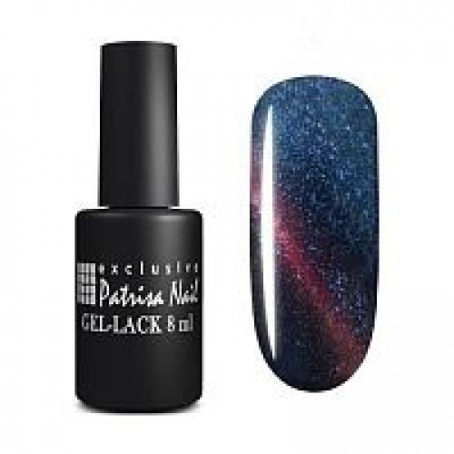 Гель-лак Сапфир, № К5, 8 мл. Серия "Кошачий глаз". PATRISA NAIL.