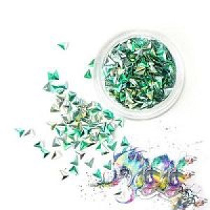 3D треугольники для дизайна ногтей, Zoo Nail Art, Чешуя дракона, №1267, 3мм