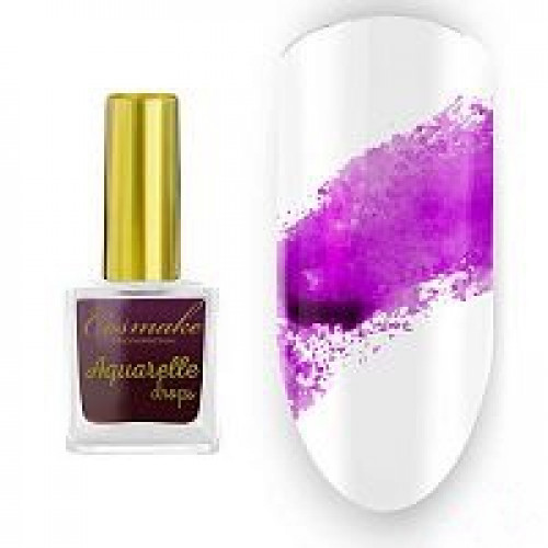 Краска №04 сиреневая, Aquarelle Drops, 9 мл. Cosmake.