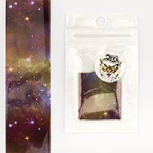 Фольга переводная, Zoo Nail Art, 4*50см, Космос, №1500