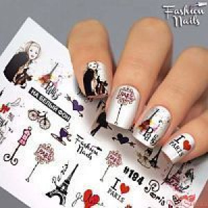 Снят с производства!!!!!!!!!!!!!!!!!!!!!!!!Слайдер-дизайн №184. Fashion Nails.