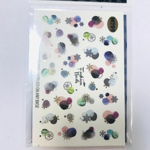 Слайдер-дизайн для ногтей, Fashion Nails, Metallic 289