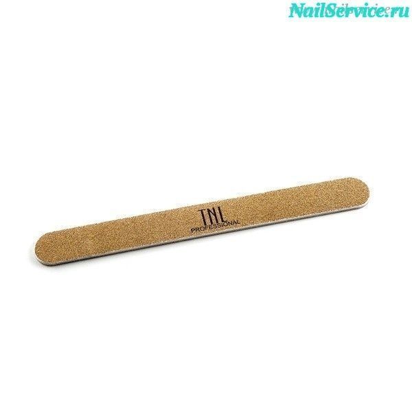 Пилка для натуральных ногтей "узкая", высокое качество (золотая), в индивидуальной упаковке. TNL Professional.